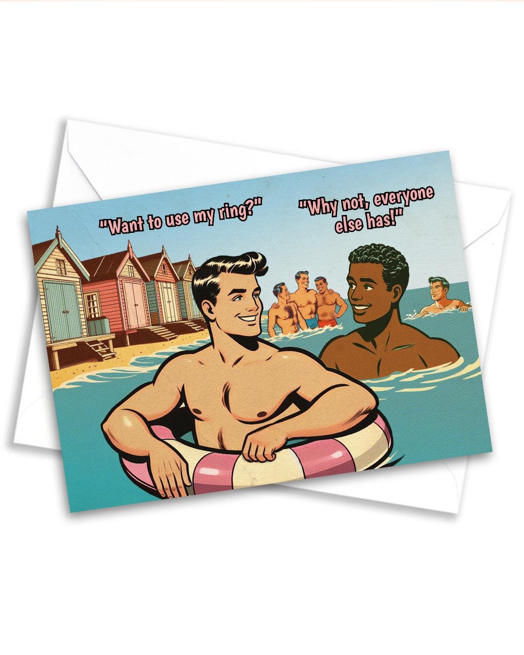 Funny Gay Greeting Card: Ring