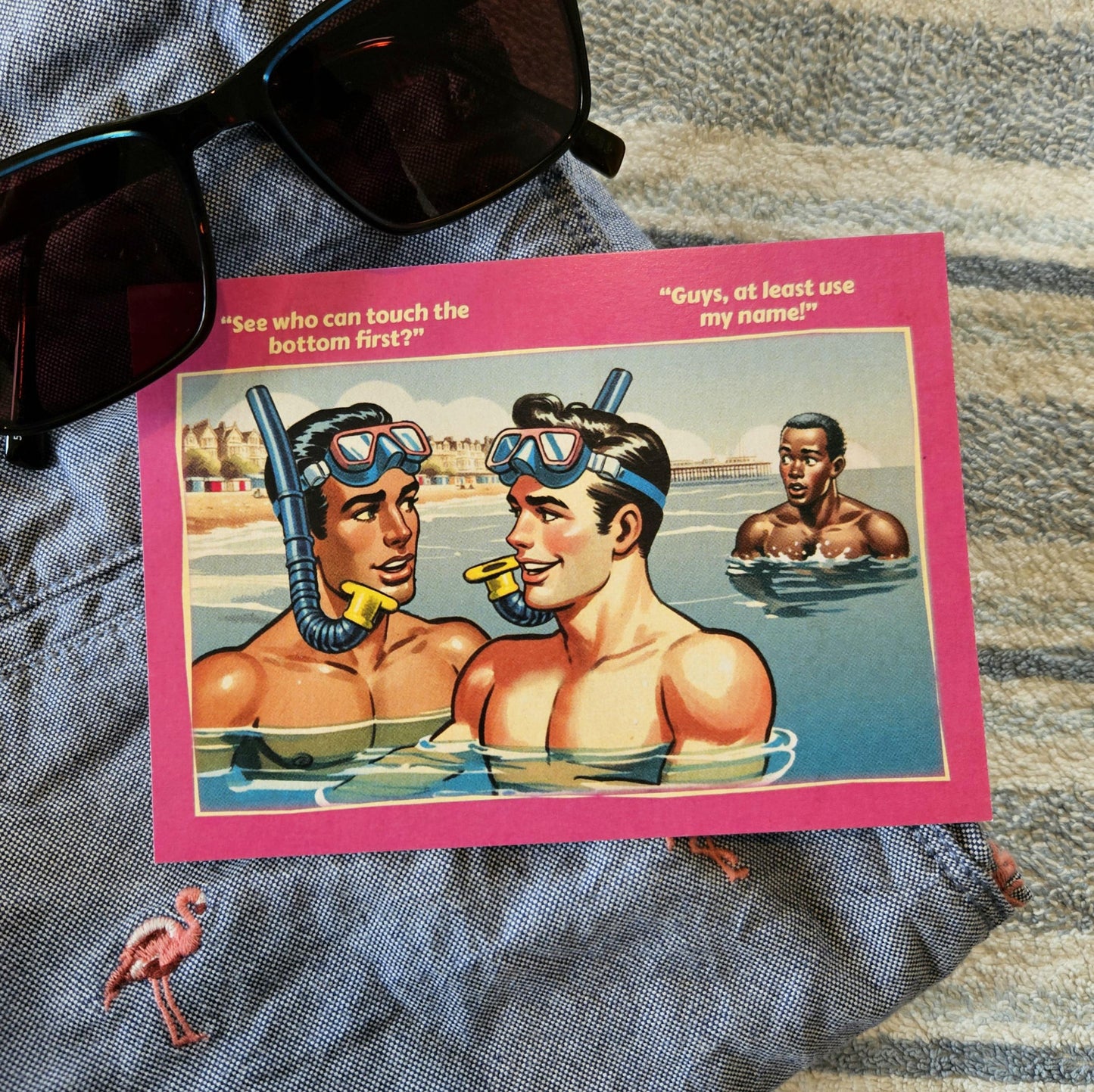 Gay Art Postcard: Bottom