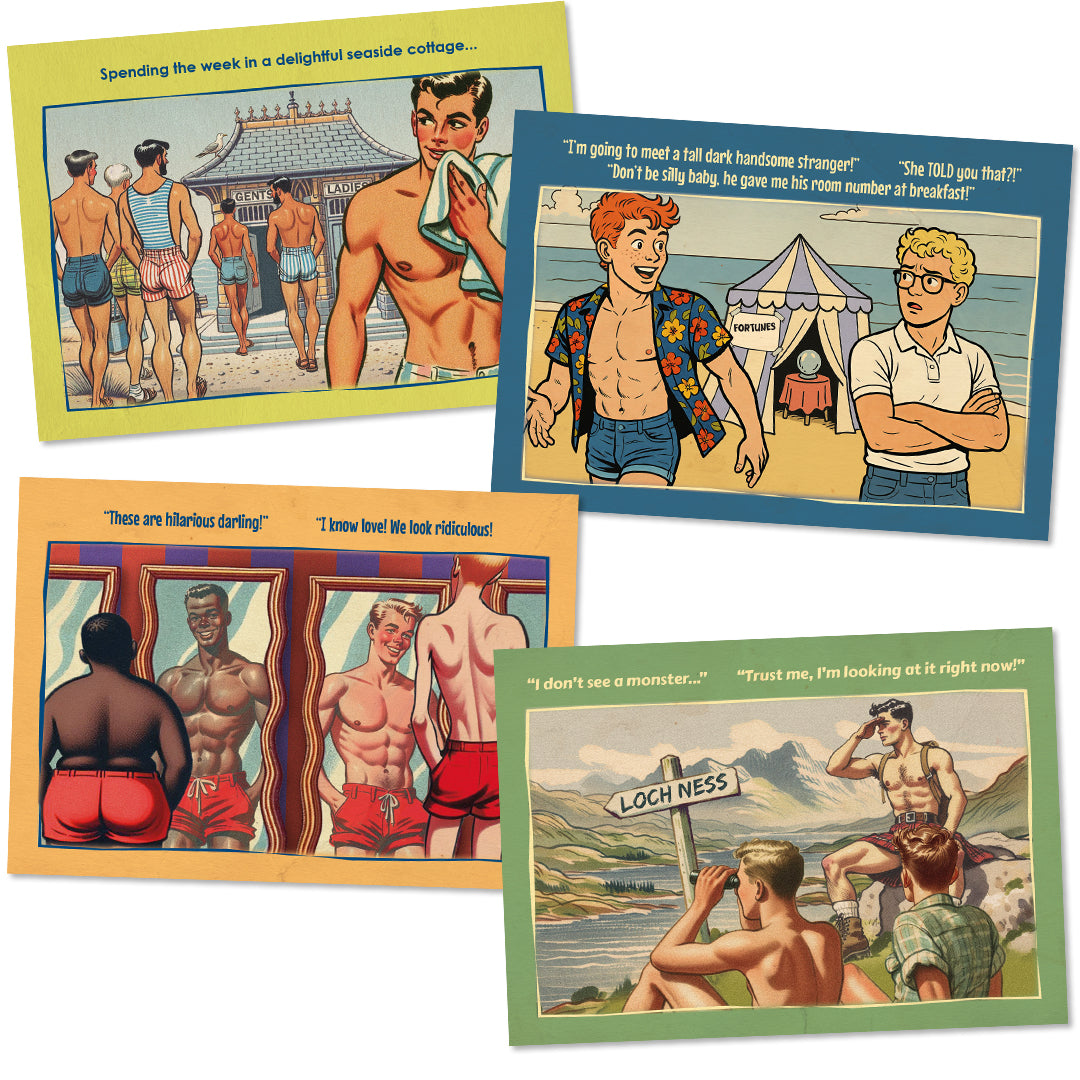 More Gay Postcards Gift Set