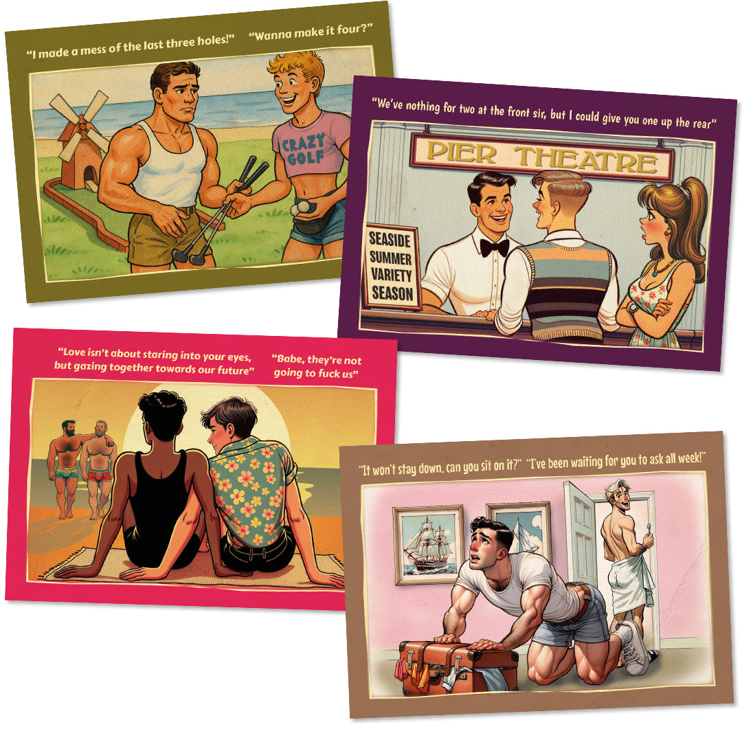More Gay Postcards Gift Set