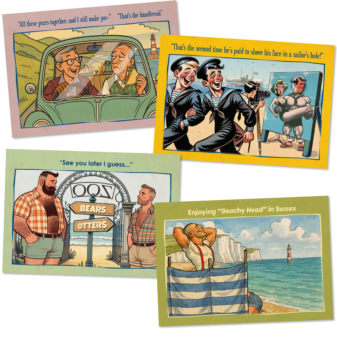 More Gay Postcards Gift Set