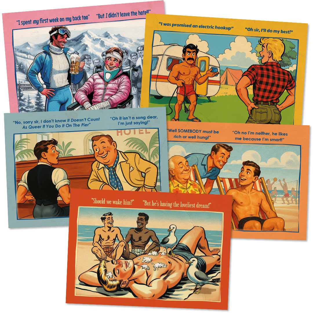 More Gay Postcards Gift Set