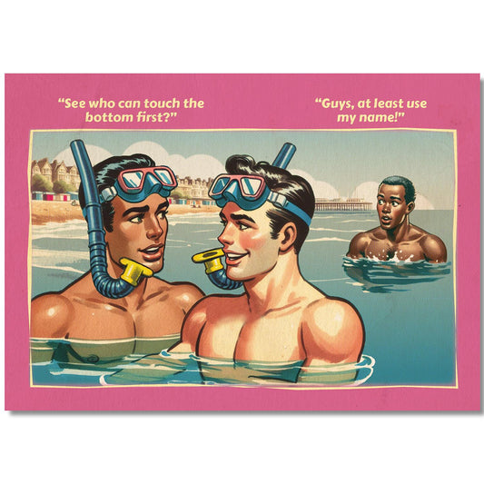 Gay Art Postcard: Bottom