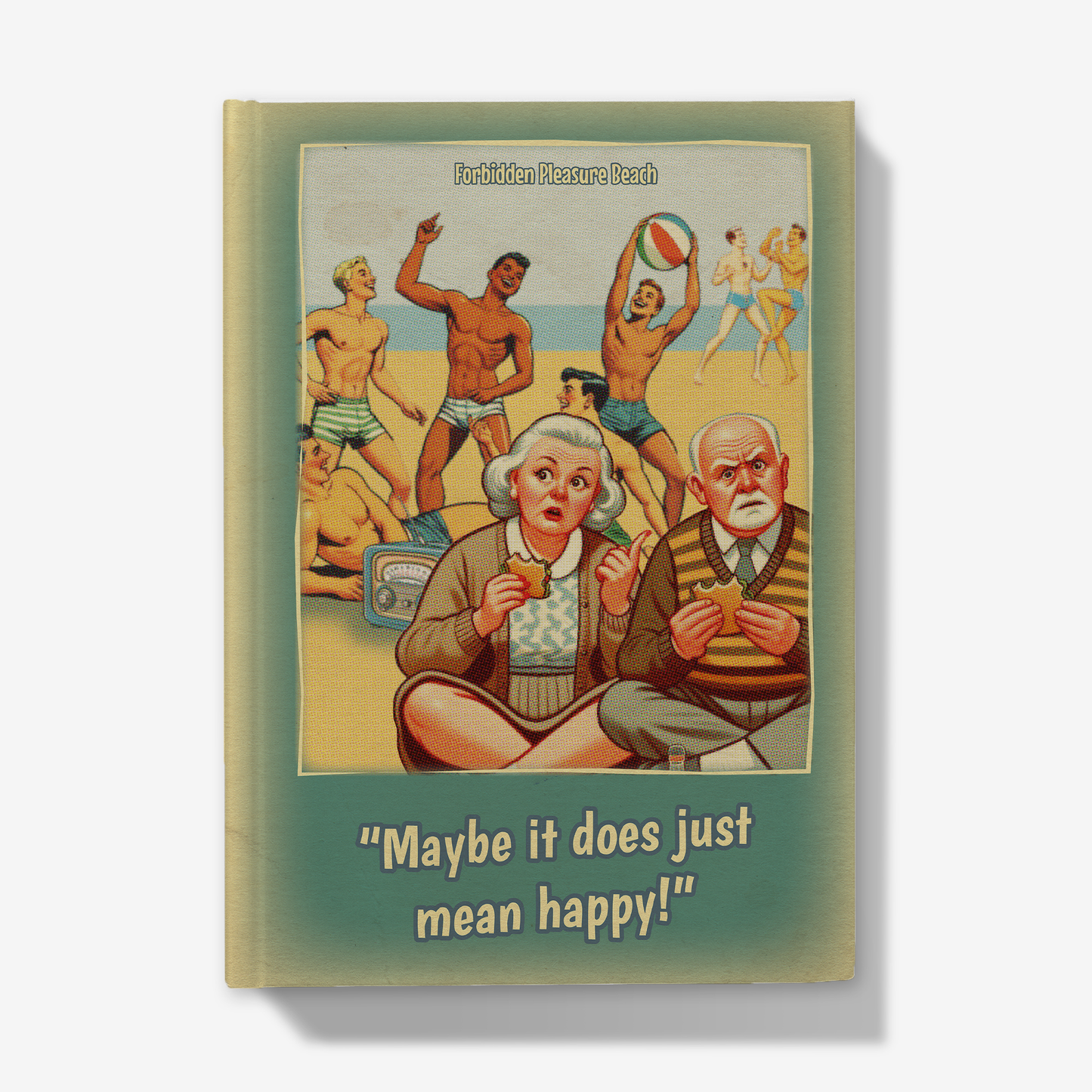Hardback Journal (A5, plain): Gay as in Happy