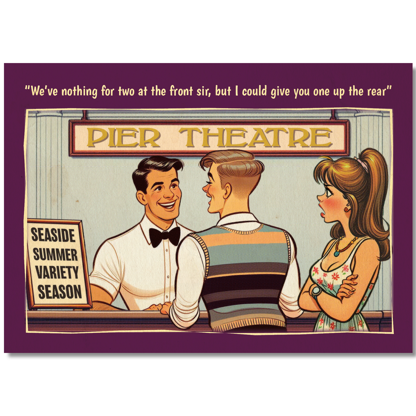 Bundle: 6 funny new gay postcards